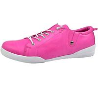 Andrea Conti Damen Slipper Halbschuh bequem sportlich Stretcheinsatz 0345724, Größe:38 EU, Farbe:Rosa