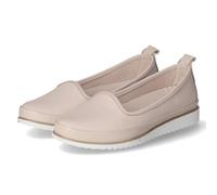 Andrea Conti Damen Slipper Taupe Glattleder, Größe:37, Farbauswahl:grau