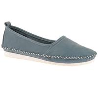 Andrea Conti Damen Slipper, Jeans, 36 EU