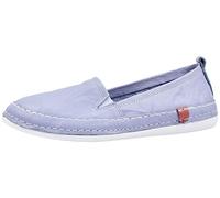 Andrea Conti Damen Slipper Leder bequem sportlicher Look Stretcheinsatz 0024819