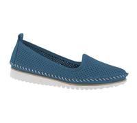 Andrea Conti Damen Slipper Leder Klassische Form mit luftigen Löchern 0021714