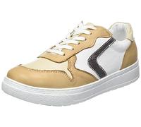Andrea Conti Damen Sneaker, Camel/Creme/weiß/Silber, 39 EU
