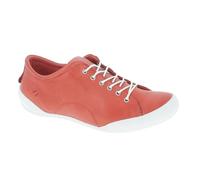 Andrea Conti Damen Sneaker Halbschuh Schnürschuh Leder 0340559, Größe:38 EU, Farbe:Rot
