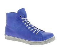 Andrea Conti Damen Sneaker High Top Schnürboots 0341500, Größe:37 EU, Farbe:Blau