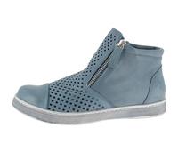 Andrea Conti Damen Sneaker Infinity Blue Leder Blau Größe 40