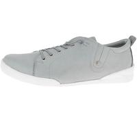 Andrea Conti Damen Sneaker Leder Slipper mit losen Einlagen 0345724, Größe:39 EU, Farbe:Grau
