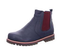 Andrea Conti Damen Stiefelette, d.blau/Burgund/Kombi, 39 EU