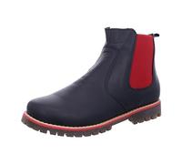 Andrea Conti Damen Stiefelette 0342846 Schwarz/Rot Größe 40 EU