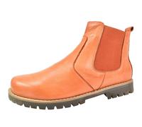 Andrea Conti Damen Stiefelette Boot Reißverschluss Profilsohle lässig 0342818, Größe:40 EU, Farbe:Orange