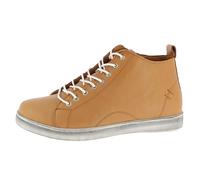 Andrea Conti Damen Stiefelette Leder High Top Sneaker Reißverschluss 0348734, Größe:42 EU, Farbe:Braun