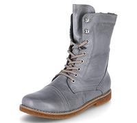 Andrea Conti Damen Stiefelette Leder Schnürboot 0348760, Größe:40 EU, Farbe:Grau