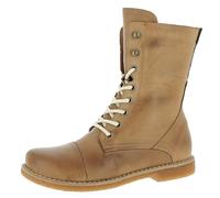 Andrea Conti Damen Stiefelette Schnürboot Leder 0348760, Größe:37 EU, Farbe:Braun