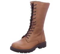 Andrea Conti Damen Stiefelette Schnürstiefel Moderne Farben lässig Trend 0022823, Größe:40 EU, Farbe:Braun
