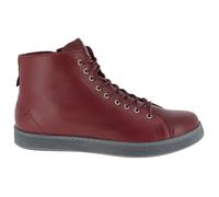 Sneaker ANDREA CONTI "Andrea Conti Sneaker Leder", Damen, Gr. 41, rot, grau, Leder, Schuhe Sneaker (33756311-41) rot, grau