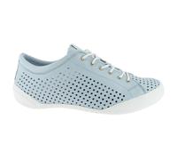 Andrea Conti Damen Schnürschuh 0345767 Leder leicht weich Blau Größe 39 EU