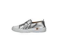 Andrea Conti Halbschuhe Leder Silber - 39