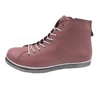 Andrea Conti Damen 0341500 Schnürboots Sneaker High mit Reißverschluss , Größe:41 EU, Farbe:Rosa