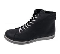 Andrea Conti Damen High Top Sneaker, Schwarz Weiß, 41 EU