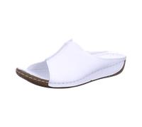 Andrea Conti Komfort Pantoletten für Damen, weiß, Größe 42 EU