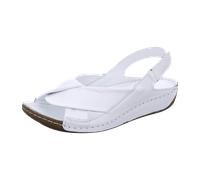 Andrea Conti Komfort Sandalen für Damen, weiß, Größe 37 EU