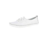 Andrea Conti Leder-Schnürschuhe in Weiß - Größe 43 | Damen Schnuerschuhe