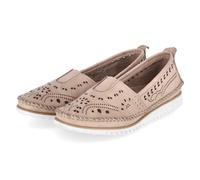 Andrea Conti Mokassins Taupe - Gr. 40 - Echt Leder