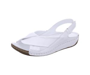 Andrea Conti - Sandale flacher Absatz bis 25mm weiss - Gr. - 38