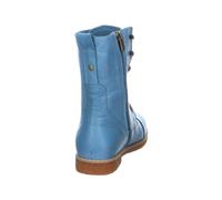 Andrea Conti Damen Stiefelette Schnürboot Leder 0348760, Größe:40 EU, Farbe:Blau