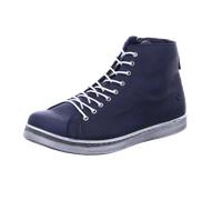 Andrea Conti - Schnürstiefelette sportlich blau dunkel - Gr. - 37