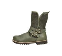 Stiefel ANDREA CONTI "Andrea Conti Stiefel Leder", Damen, Gr. 37, oliv, Leder, Schuhe, Topseller (69826255-37) oliv