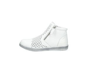 Andrea Conti Stiefelette Leder Weiß - 38