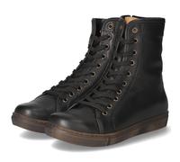 Andrea Conti Winterboots Schwarz - Gr. 39 - Leder und Textil