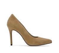 Andrés Machado - Business High Heels für Junge Frauen aus Glatt- oder Rauleder - Diana - Elegante Damenschuhe mit Absatz Stilettos High Heels für den Sommer - Camel, EU 37