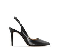 Andrés Machado - Business Pumps für Junge Frauen aus Glatt- oder Rauleder - Daniela - Elegante Damenschuhe mit Absatz Slingpumps High Heels für den Sommer - Schwarz, EU 45