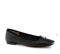 Andrés Machado - Elegante Ballerinas für Damen Junge Frauen aus Leder - Lisa - Bequeme Damenschuhe mit flachem Absatz für den Sommer Loafer Mokassins mit eckiger Zehenkappe - EU 32 bis 45