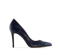 Andrés Machado - Elegante High Heels für Damen aus Glatt- oder Rauleder - Diana - Bequeme hohe Damenschuhe Stilettos High Heels für den Sommer - Dunkelblau, EU 44
