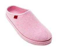 Andres Machado Unisex Hausschuhe für Damen und Herren für Sommer und Winter - Slipper/Pantoffeln - AM001 - Oberteil aus Filz - mit Rutschfester Gummisohle, Rosa, 43 EU