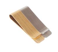 ANDRESLAD 2 Stück Teiliges Geldklammern aus Langlebigem Messing und Edelstahl Stabile Kreditkartenhalter und Geldclip für Bargeld und Visitenkarten Praktisches Organizer Tool für Männer und