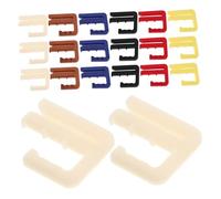 ANDRESLAD 24 Stück Teiliges Jeans Hosenknöpfe zur Weitenregulierung Abnehmbare Taillenklemme Nähen Elastischer für Damen Herren Vielseitig für Jeans Röcke Hosen