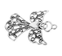 ANDRESLAD Vintage Schutzengel Anhänger aus Rostfreiem Zinklegierung Schmuckanhänger für DIY Armbänder Schlüsselanhänger und Auto Rückspiegel Deko für Bastelprojekte und Geschenkideen