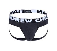 Andrew Christian Almost Naked® Brief Jock Charcoal - Grau - 1 x Größe M