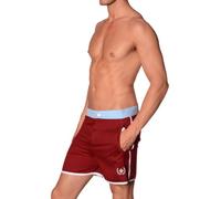 Andrew Christian Herren Badeshort Rot granatrot