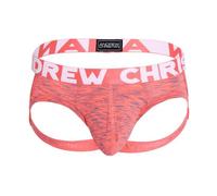 Andrew Christian - Männer Jockstrap Unterwäsche - Vibe Sports Jock Coral - 1x Größe XL