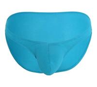 Andrew Christian - Männer Slip Unterwäsche - Deep V-Cut Brief w/Almost Naked® Teal - 1x Größe XL