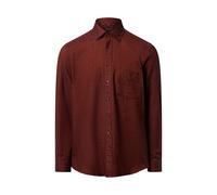 Andrew James Flanell-Hemd Herren Regular Fit Baumwolle bordeaux, L