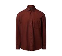 Andrew James Flanell-Hemd Herren Regular Fit Baumwolle bordeaux, XXL