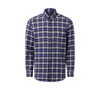 Andrew James Flanellhemd Herren Regular Fit Baumwolle sand, M