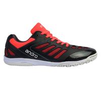 andro Schuh Cross Step 2 schwarz/neonrot 40,5