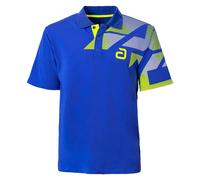 andro Shirt Benzon Baumwolle blau/gelb L