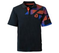 andro Shirt Benzon Baumwolle schwarz/rot XXL